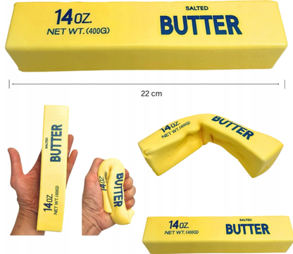 GNIOTEK ANTYSTRESOWY MASŁO BUTTER XXL PACHNĄCE SQUISHY DUŻY 22cm
